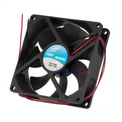 92x92x25 mm Manyetik Yataklı Kare Fan 12V - Vida Aralığı 82 mm