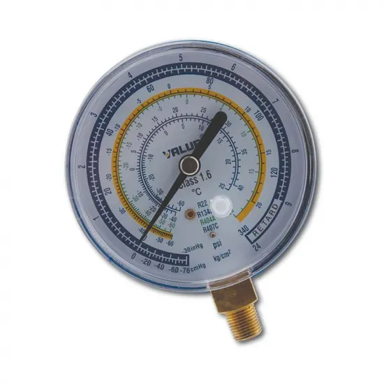 Value Ø68 Alçak Basınç Manifold Saati (R404/407/22/134)