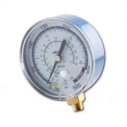 Value Ø68 Alçak Basınç Manifold Saati (R410/407/22/134)