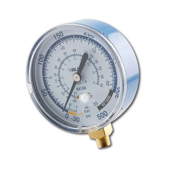 Value Ø68 Alçak Basınç Manifold Saati (R410/407/22/134)