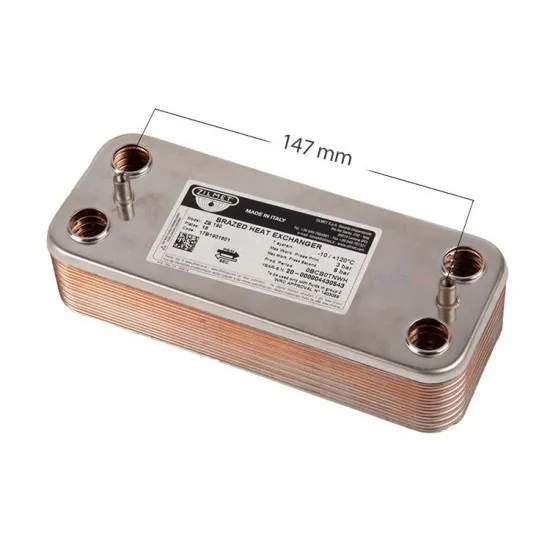 Arçelik - Beretta - Riello Kombi Plakalı Eşanjör 16 P