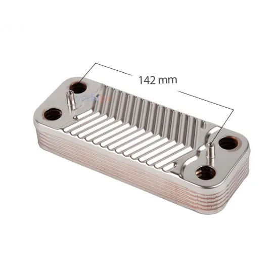 Ariston Class - Matis - Genus - Egis Kombi Plakalı Eşanjör 12 Plaka