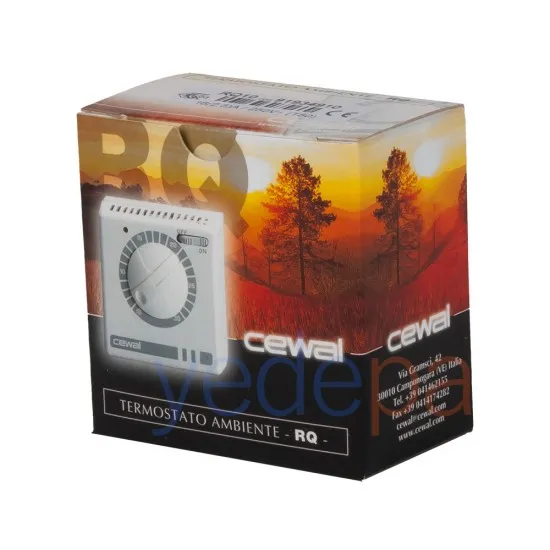 Ceval Kablolu Oda Termostatı: RQ Serisi