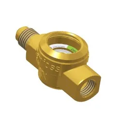 Danfoss SGP 10 N Gözetleme Camı – Rakorlu 3/8", N Tipi Nem Göstergeli, 52 bar MWP (014L0172)