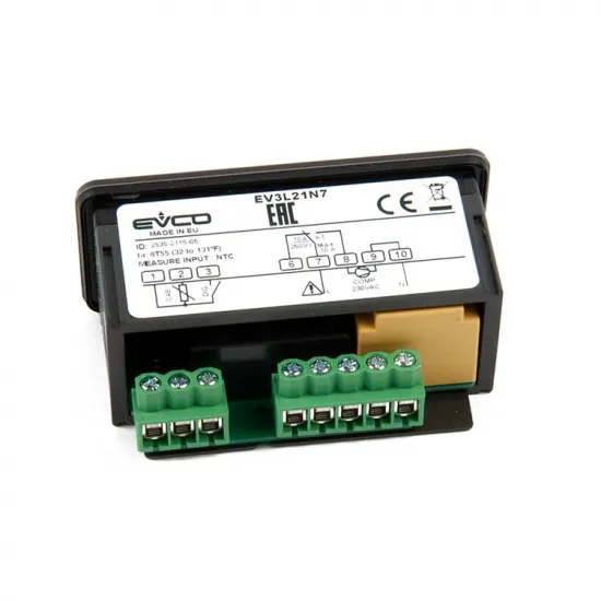 Evco Soğutma Dokunmatik Dijital Termostat Tek Prob EV3L21