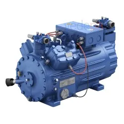 BOCK HGX44e/475-4 S Yarı Hermetik 4 Silindirli Emme Gazı Soğutmalı Kompresör | IP66, 3 Faz, 380-420V, R404A, R134a, R407C Uyumlu