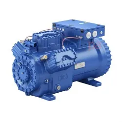 BOCK HGX56e/1155-4 S Yarı Hermetik 6 Silindirli Emme Gazı Soğutmalı Kompresör | 380–420V, IP66, R404A, R134a ve R407C Uyumlu