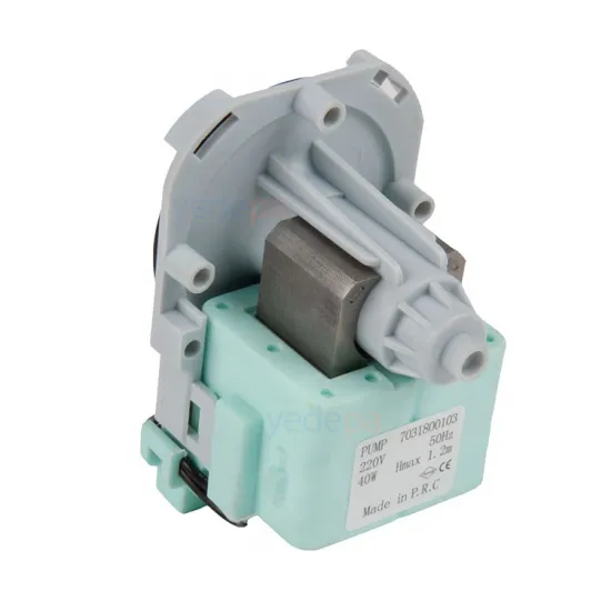 Kare Geçme Çamaşır Makinası Tahliye Pompası