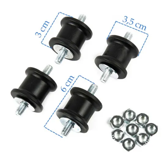 Klima Konsol Titreşim Önleyici Takoz Lastiği 45x2 (4'lü Paket)