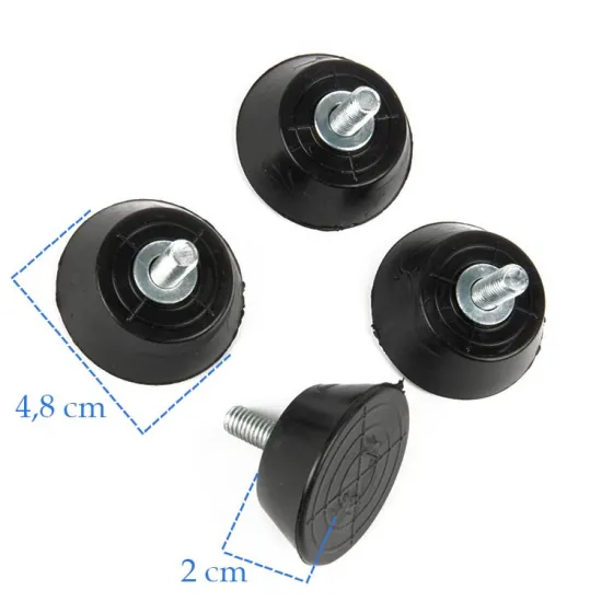 Klima Titreşim Önleyici Yer Takozu (4'lü Paket)