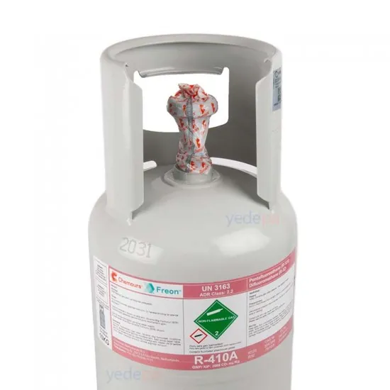 R-410A Freon Soğutucu Gaz Akışkan (Tekrar Doldurulabilir Tüplü) (10 Kg)