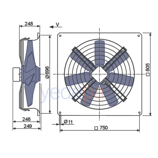 Ziehl-Abegg FC063-VDQ.6K.V7 Aksiyel Fan Motoru - 123995