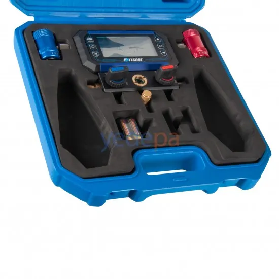 Aitcool AMG İki Valfli Dijital Manifold Manometre Saati