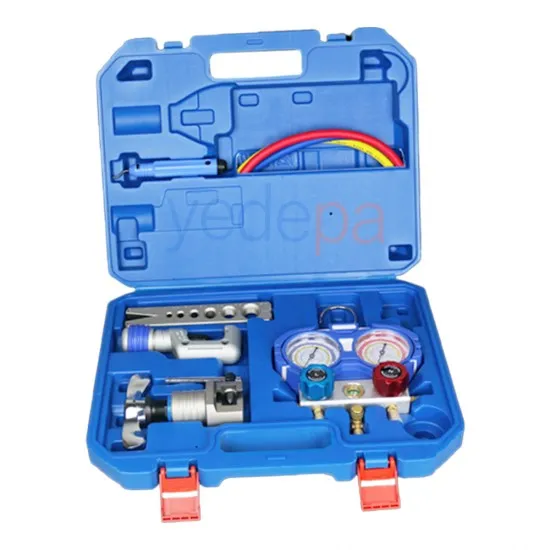 Aitcool Manifoldlu Torklu Havşa, Çapak Temizleme ve Boru Kesme HVAC Seti