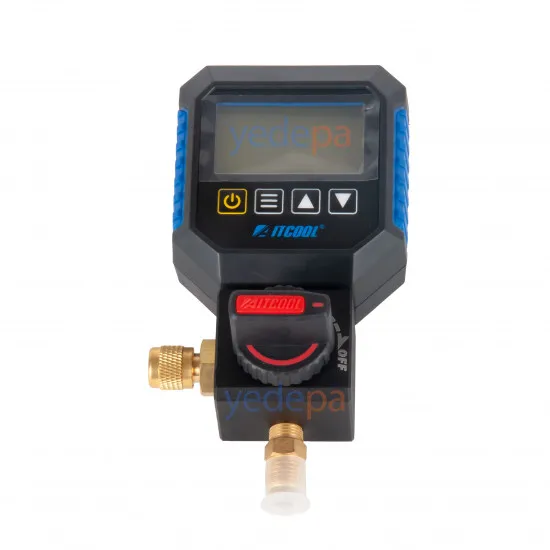 Aitcool Tek Valfli Dijital Manifold Manometre Seti