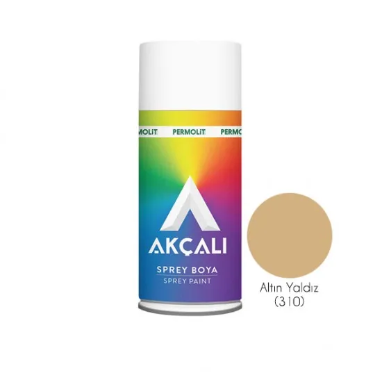 Akçalı Sprey Boya Altın Yıldız (310)