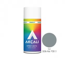 Akçalı Sprey Boya Gri (306 - Ral 7001)