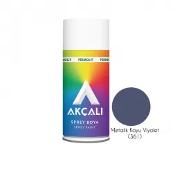 Akçalı Sprey Boya Metalik Koyu Viyolet (361)