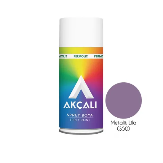 Akçalı Sprey Boya Metalik Lila (350)