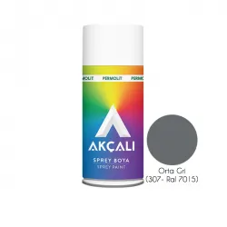 Akçalı Sprey Boya Orta Gri (307- Ral 7015)