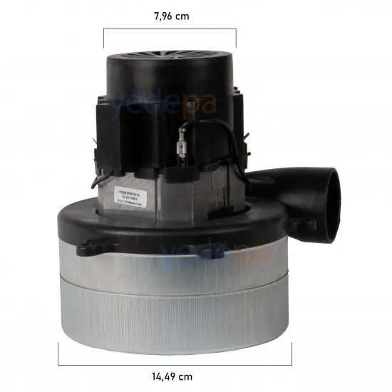 Ametek Süpürge Motoru Çift Fanlı Egzozlu 220V