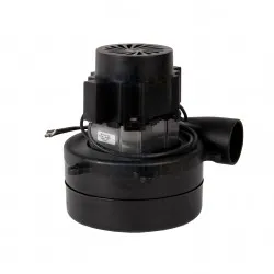 Ametek Süpürge Motoru - Çift Fan Egzozlu 400W 24V
