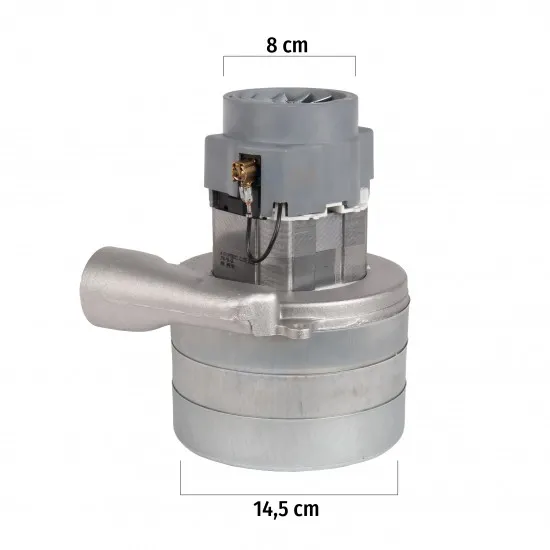 Ametek Üç Fanlı 220V Egzozlu Süpürge Motoru