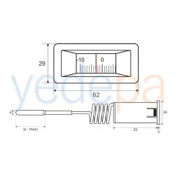 Analog Mekanik Termometre - WTY-100B
