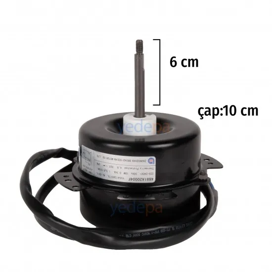 Arçelik - Beko Klima Dış Ünite Fan Motoru (4681A20004f) 7/9 Btu