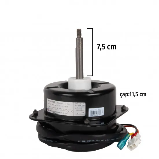 Klima Dış Fan Motoru 18/19 BTU 5400724904 - Arçelik, Beko, Altus Uyumlu
