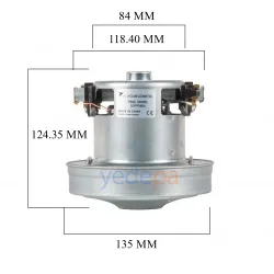 Arçelik, Samsung, Fakir Elektrikli Süpürge Motoru - 2200W Güç