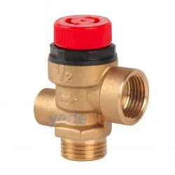 Ariston Microtec Tx - Hotpoint Kombi Emniyet Ventili 3 Bar - 1/2" Prinç