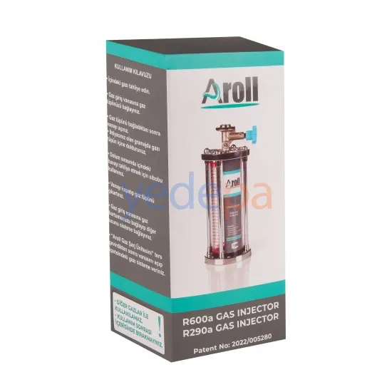 Aroll R600a - R290a Ayarlanabilir Gaz Şarj Ünitesi – Doğal Soğutucu Gazlar için Profesyonel Dolum Cihazı