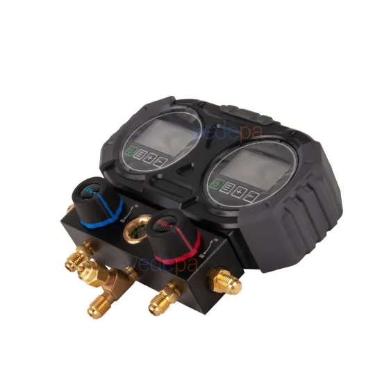 Artiko DMG-360 Dijital Manifold Full Set – 19 Soğutucu Gaz, Çift Sensörlü, Çantalı