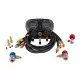 Artiko DMG-360 Dijital Manifold Full Set – 19 Soğutucu Gaz, Çift Sensörlü, Çantalı
