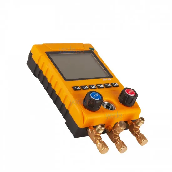 Artiko MG-100A Dijital Manifold – Superheat/Subcooling Hesaplı, 88 Gaz Kütüphaneli (Hortumsuz)