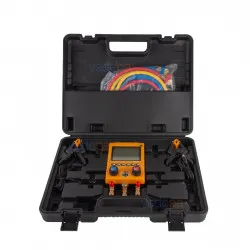 Artiko MG-100B Dijital Manifold Seti – Superheat/Subcooling, 88 Gaz (3 Hortumlu)