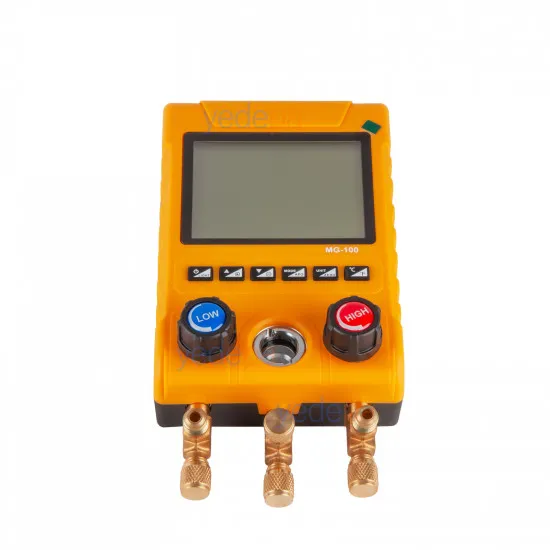 Artiko MG-100B Dijital Manifold – Superheat/Subcooling Hesaplı, 88 Gaz Kütüphaneli (3 Hortumlu)
