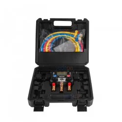 Artiko MG-10A Dijital Manifold Full Set – 88 Soğutucu Gaz, 800 psi, A2L Alev İkonu, 3 Hortumlu