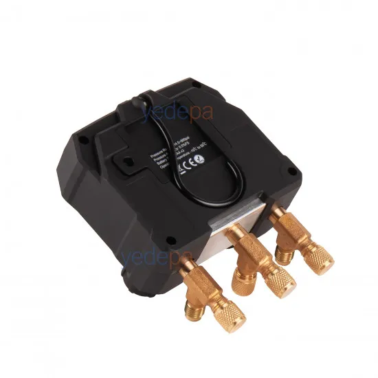 Artiko MG-10A Dijital Manifold Full Set – 88 Soğutucu Gaz, 800 psi, A2L Alev İkonu, 3 Hortumlu