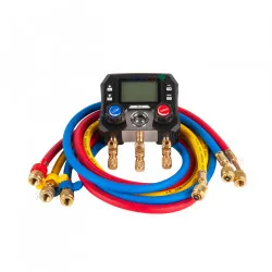 Artiko MG-10A Dijital Manifold Full Set – 88 Soğutucu Gaz, 800 psi, A2L Alev İkonu, 3 Hortumlu