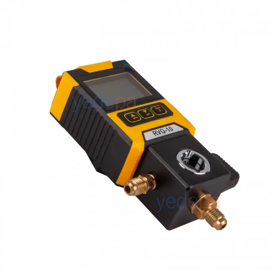 Artiko RVG-10C Tek Vanalı Dijital Manifold Full Set – 88 Gaz, Hortumlu (Çantalı)