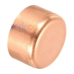 1/2" (12,7 mm) Bakır Cap Kör Tapa | Lehimlenebilir, Yüksek Basınç Dayanımlı