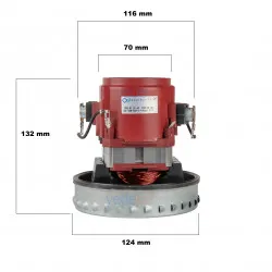 Bekatech BT43 Elektrikli Süpürge Vakum Motoru 1400W – Arçelik 9320 Model