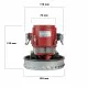 Bekatech BT43 Elektrikli Süpürge Vakum Motoru 1400W (Arçelik 9320 Model)