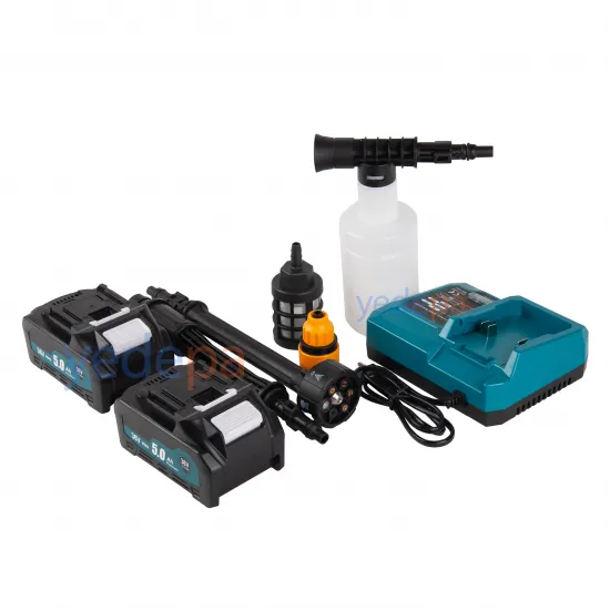 BN-5 Bakır Sargılı Profesyonel Yüksek Basınçlı Yıkama Makinesi - 36V, 23 Bar