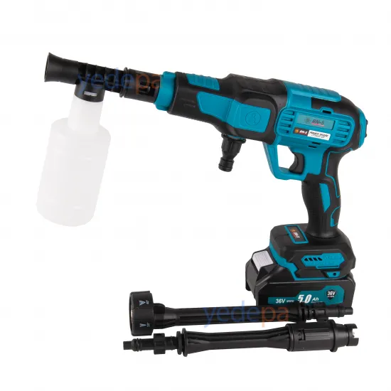 BN-5 Bakır Sargılı Profesyonel Yüksek Basınçlı Yıkama Makinesi - 36V, 23 Bar