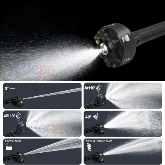 BN-5 Bakır Sargılı Profesyonel Yüksek Basınçlı Yıkama Makinesi - 36V, 23 Bar