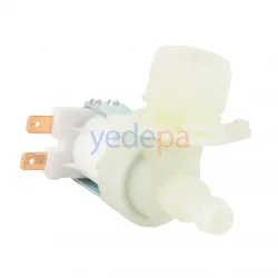 Bulaşık Makinası Tekli Su Giriş Vana Ventili - 90° Plastik Bağlantılı - TP Reflex