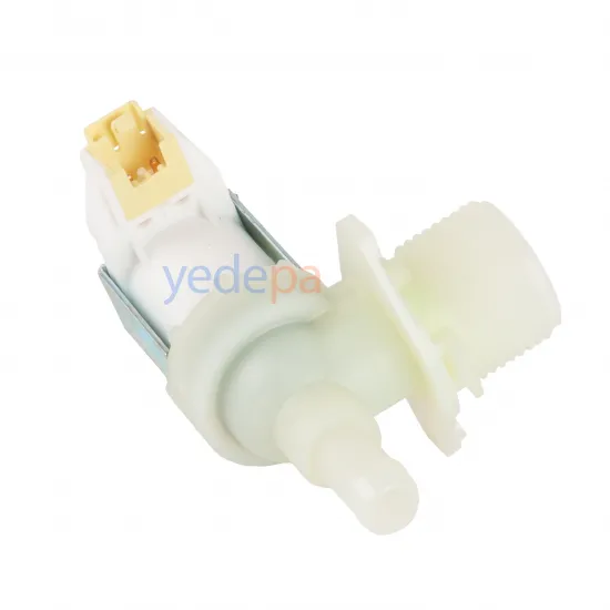 Bulaşık Makinesi Tekli Su Giriş Ventil Vanası - 90° Plastik Bağlantılı Soketli 10.5mm - TP Reflex